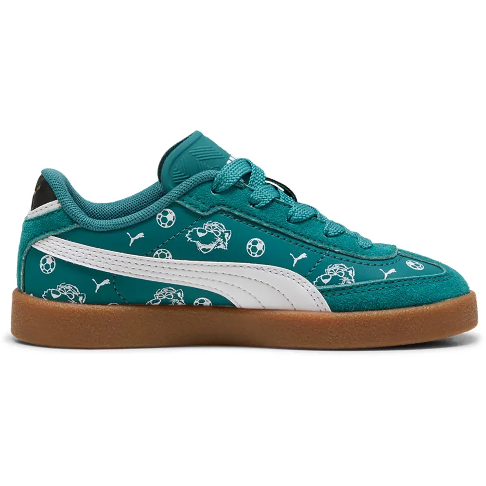

Кроссовки Puma Club II Era Super PS, зеленый