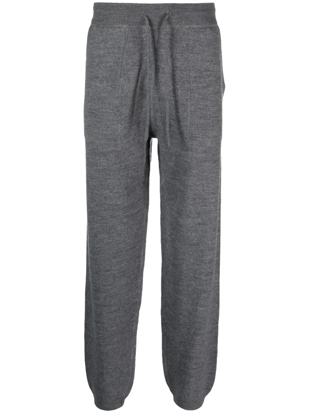 

Шерстяные спортивные брюки с кулиской MC2 SAINT BARTH, серый