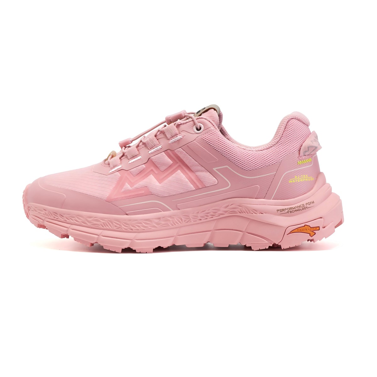 

SAFETY JOGGER Каракас противоскользящие износостойкие водонепроницаемые ударопрочные легкие низкие треккинговые туфли унисекс - цвет сакуры розовый, цвет Cherry Blossom Pink