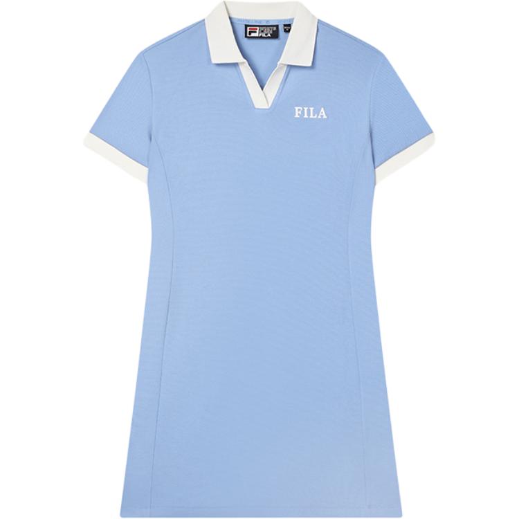 

Платье женское с короткими рукавами, цвет «облачное горы» FILA, Cloud Mountain Blue