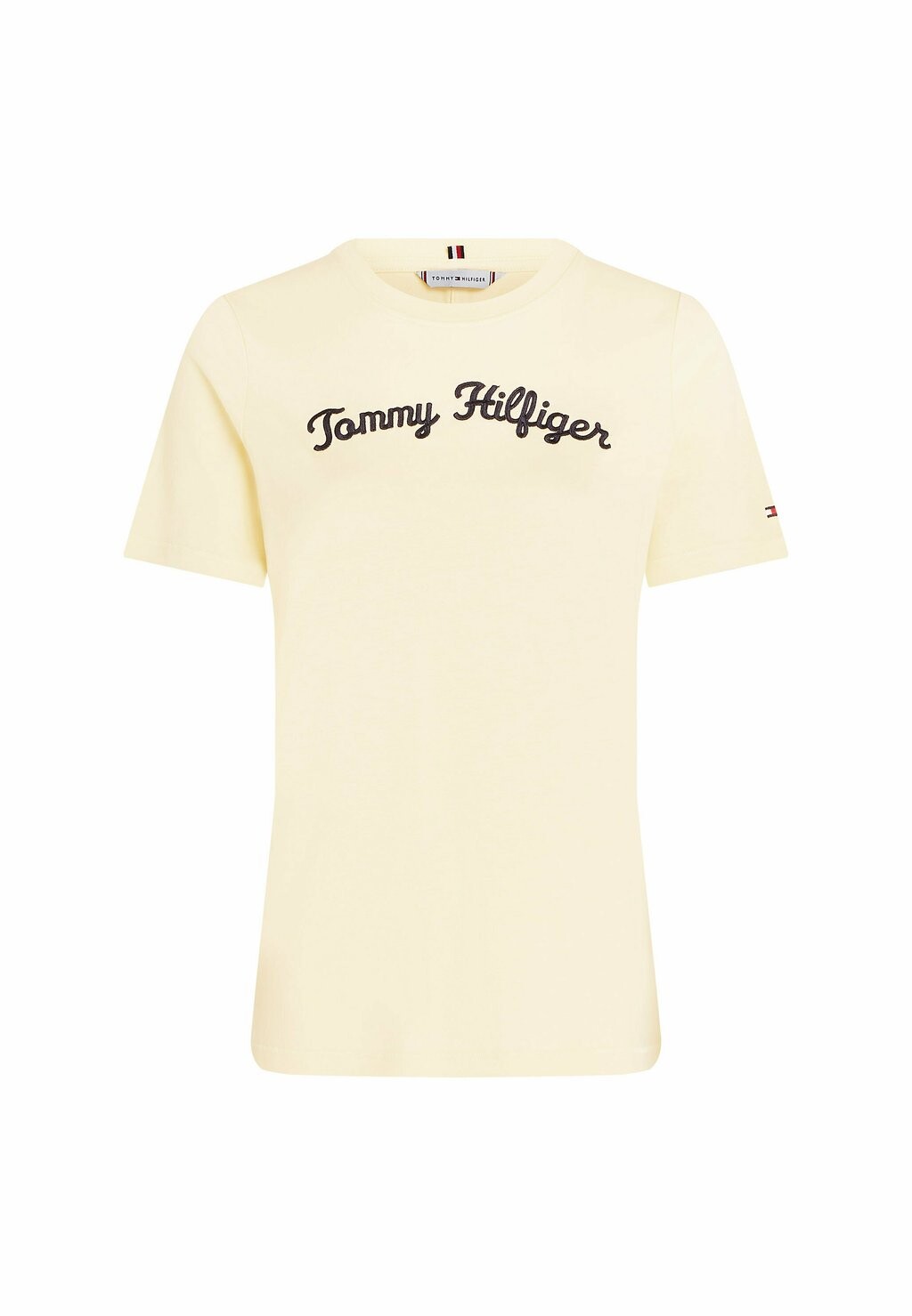 

Футболка с принтом SCRIPT Tommy Hilfiger, желтый