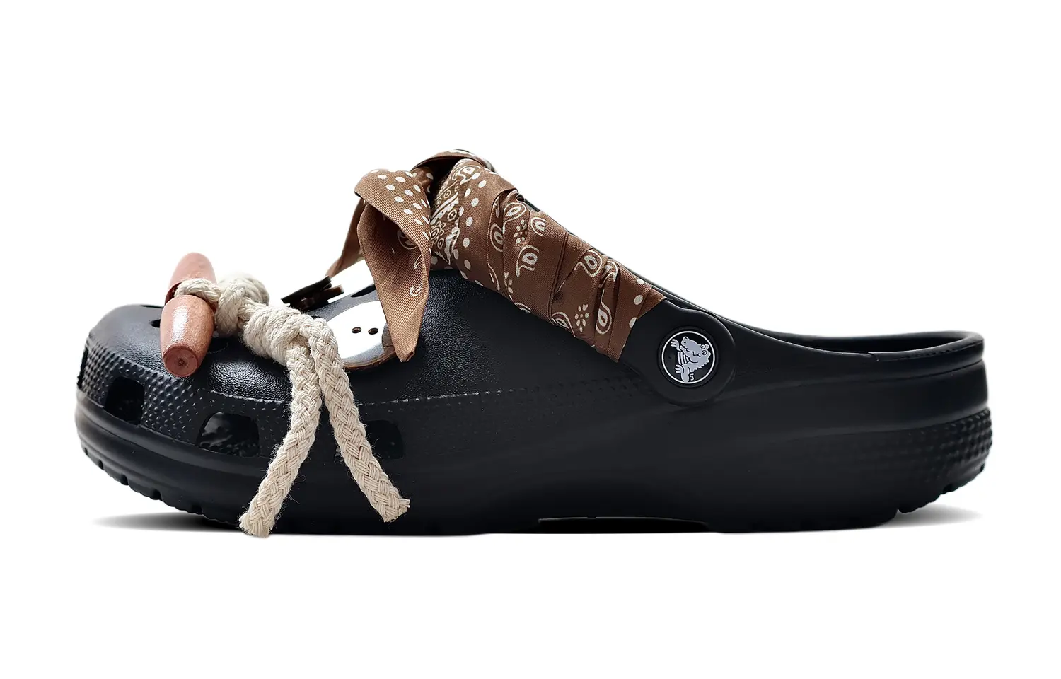 Crocs Классические сабо унисекс, черный кофе