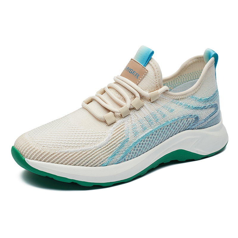 

Износостойкие и легкие низкие повседневные туфли для мужчин KAISER, Beige Blue