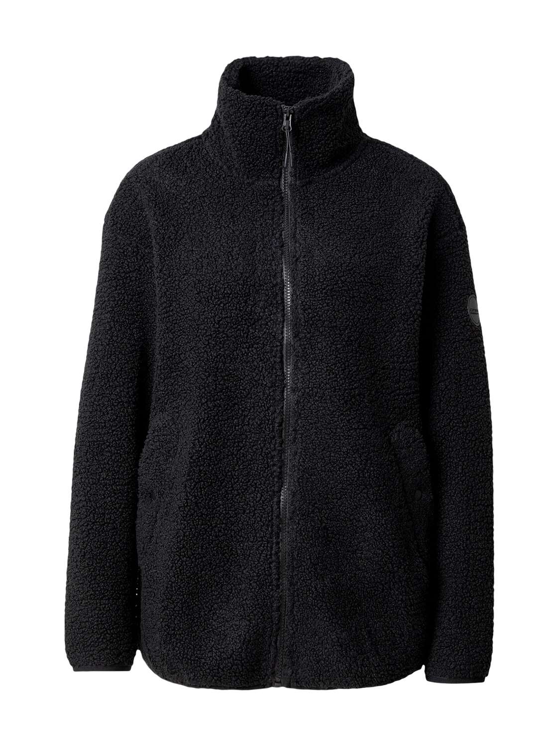 

ICEPEAK Спортивная флисовая куртка 'PARACHUTE' в черном цвете