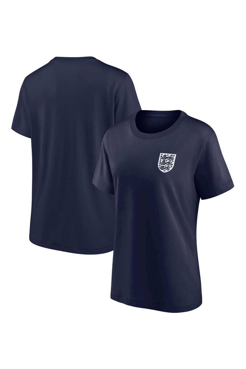 

Женская футболка small 100% хлопок england essentials crest Fanatics, синий