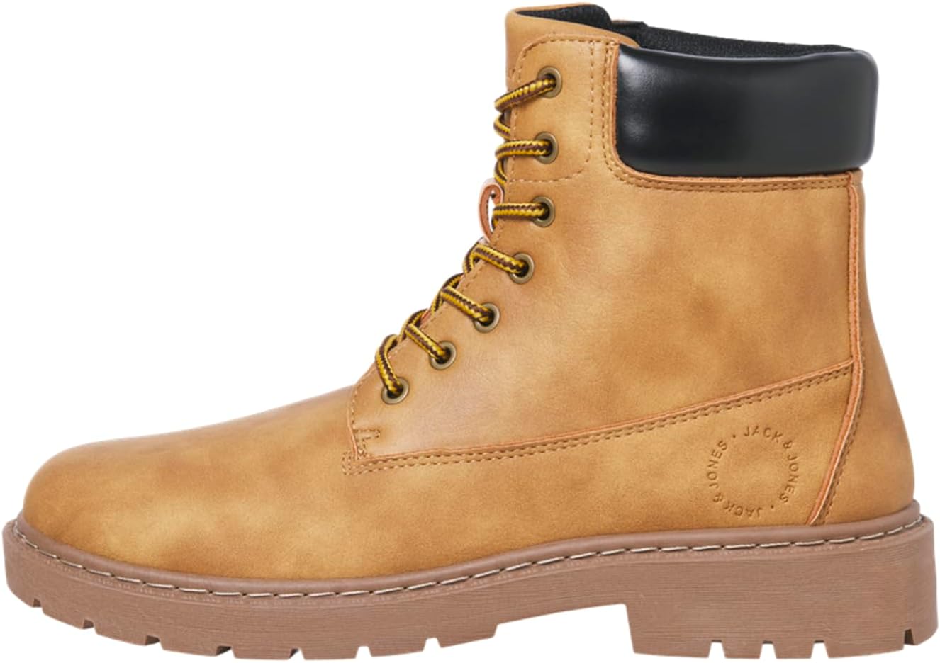 Мужские стильные повседневные ботинки JACK JONES Jfwainsworth из ПУ Jack & Jones, Honey