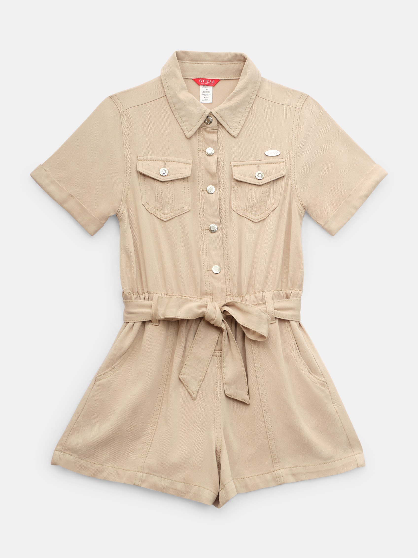 

Комбинезон Rachel Twill (7-14) Guess Factory, серо-коричневый