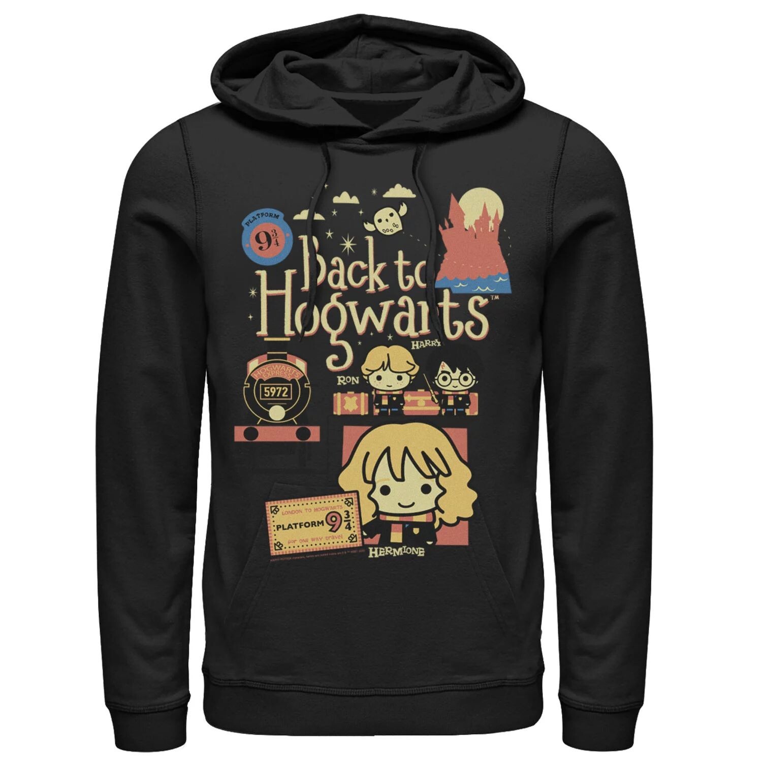 

Мужской свитшот Harry Potter Chibi Back To Hogwarts