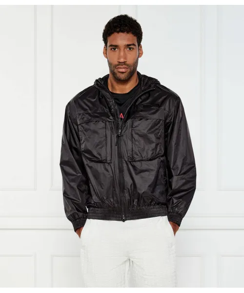 

Бомбер Regular fit Ea7, черный