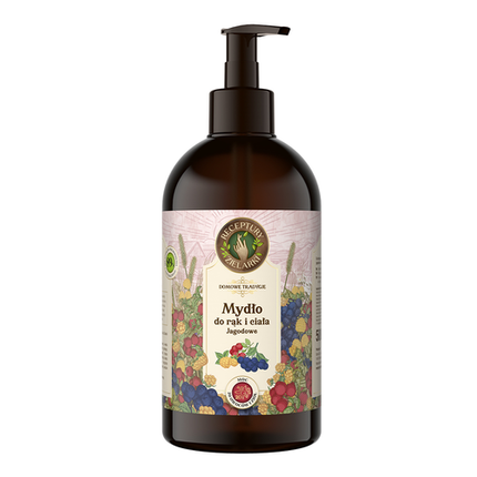 

Натуральное ягодное освежающее мыло для рук и тела Herbalist Recipes