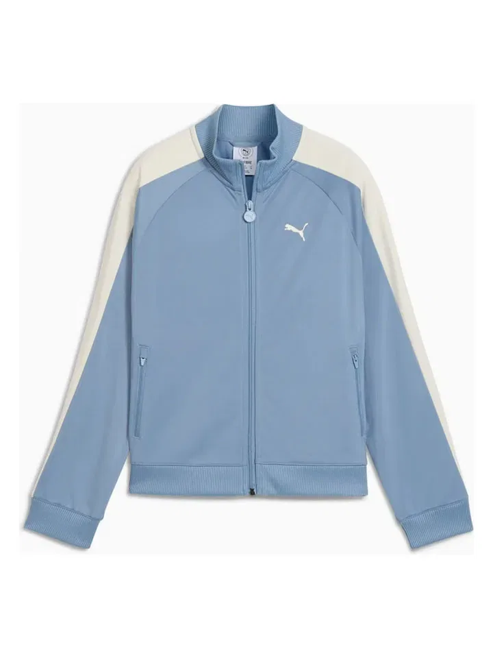 Функциональная куртка с цветоблокинг, Puma, синий/белый