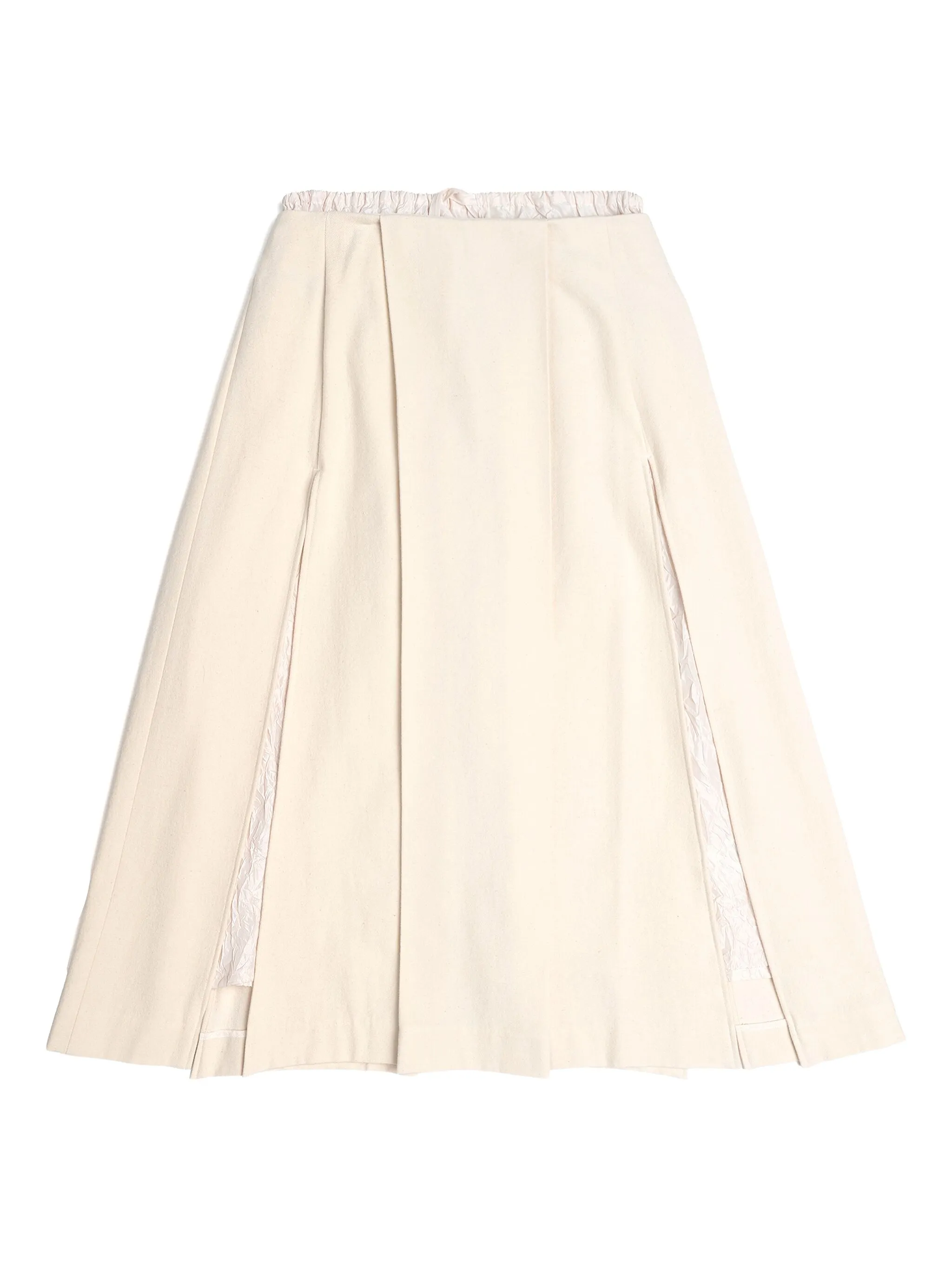 

Многослойная юбка миди Muller Of Yoshiokubo, белый