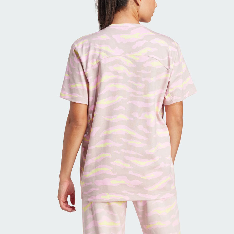 Футболка из органического хлопка с графическим принтом от Stella McCartney Adidas — фото 3