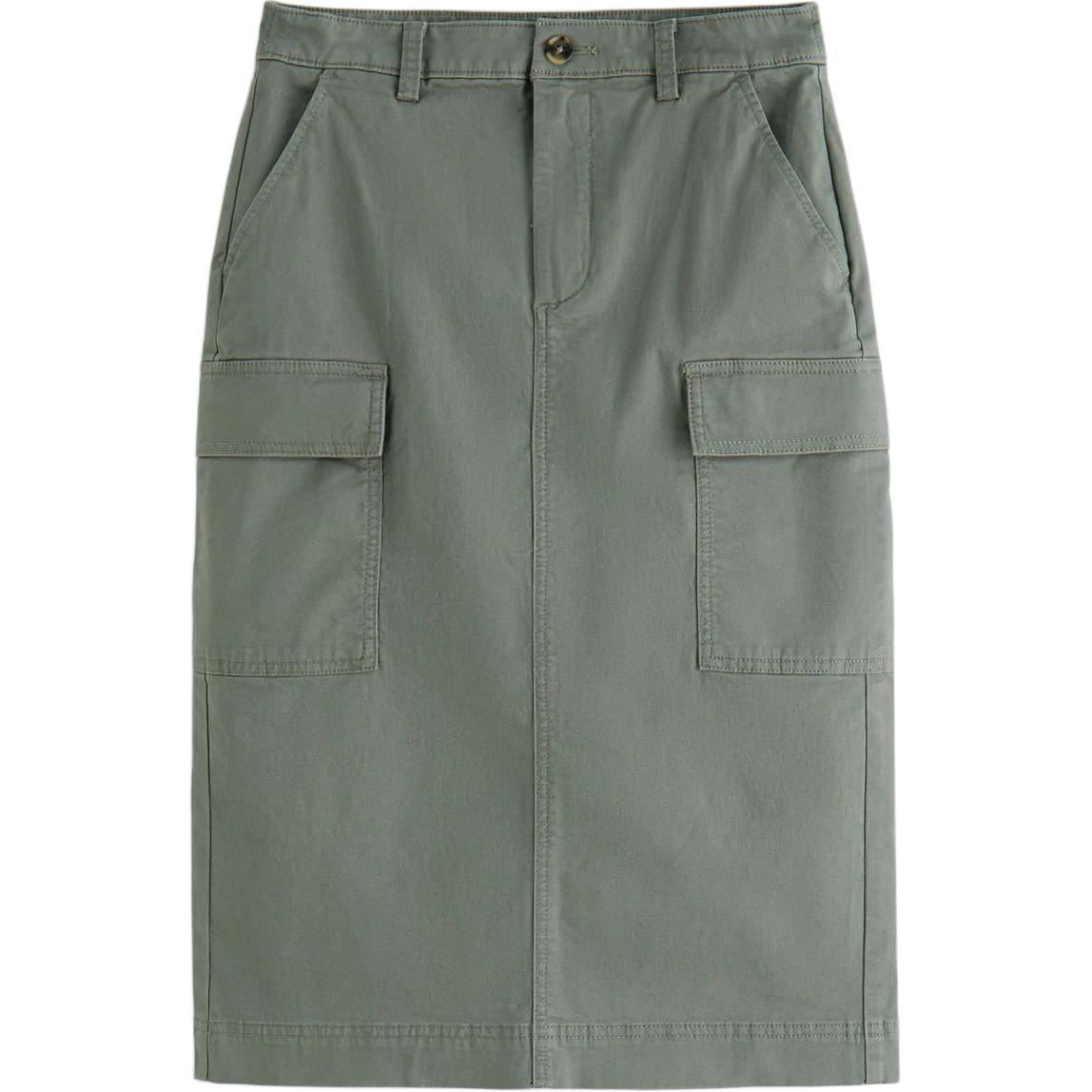 

Abercrombie＆Fitch Повседневная длинная юбка Women's Olive