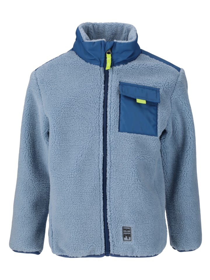 

Флисовая куртка Zigzag Fleecejacke Veros, цвет 2187 Faded Denim