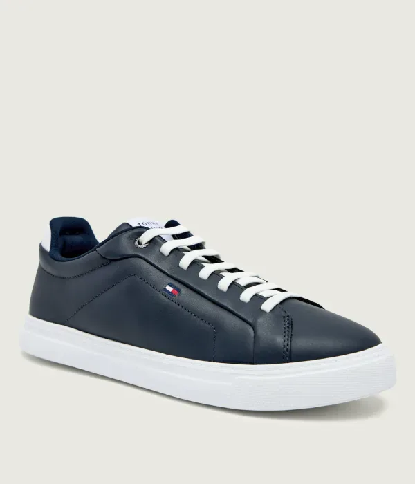 Кожаные кроссовки ICON COURT Tommy Hilfiger, темно-синий