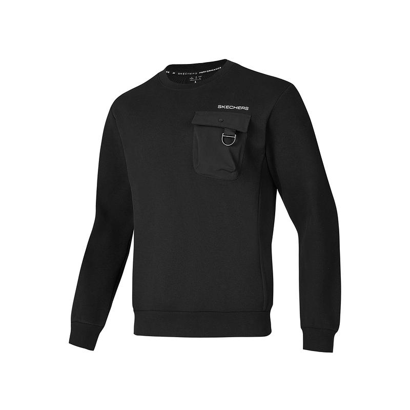 

Skechers Comfort Sports Series Sweatshirt Men's Carbon Black, Черный, Skechers Comfort Sports Series Sweatshirt Men's Carbon Black