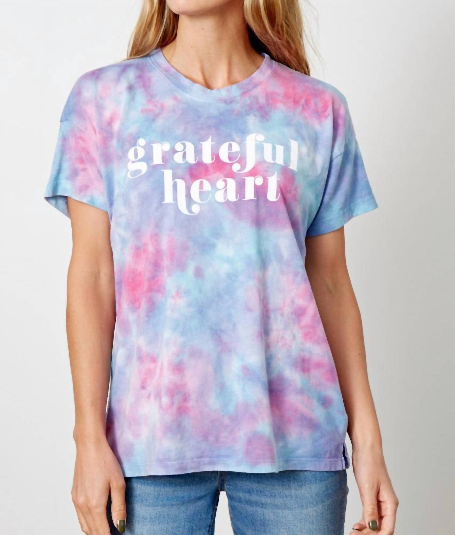 

Футболка женская good hYOUman, цвет grateful heart