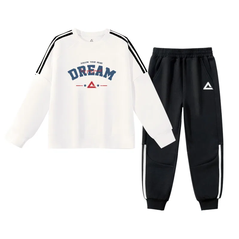 Детский спортивный костюм PEAK White/PK Red Blue
