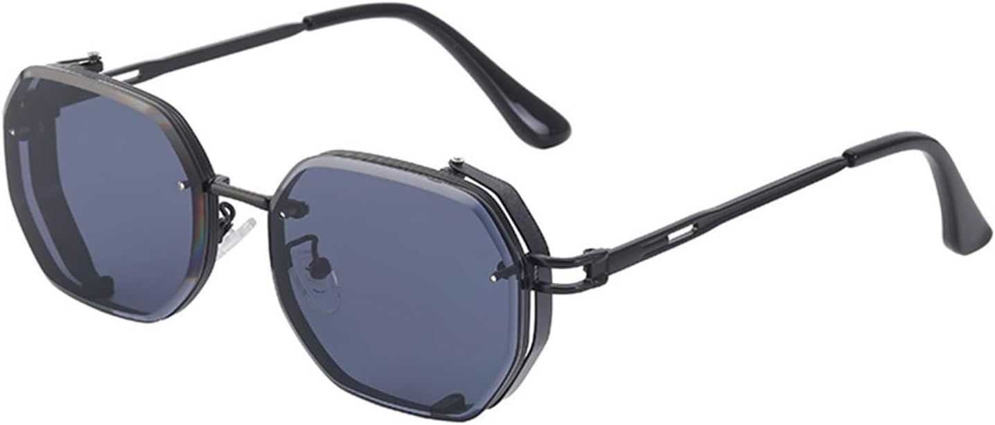 

Солнцезащитные очки GAOXIN в стиле панк без оправы, маленькие, для мужчин и женщин, для активного отдыха, уличной стрельбы и декоративных целей (Цвет: A, Размер: 1), A