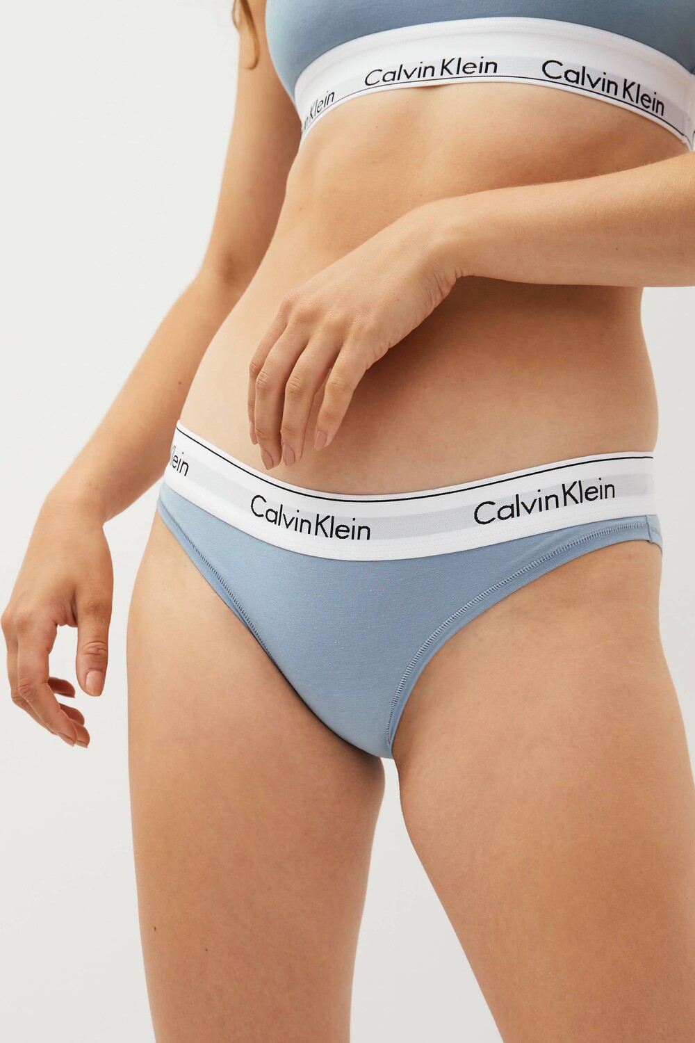 

Голубое бикини Calvin Klein, синий