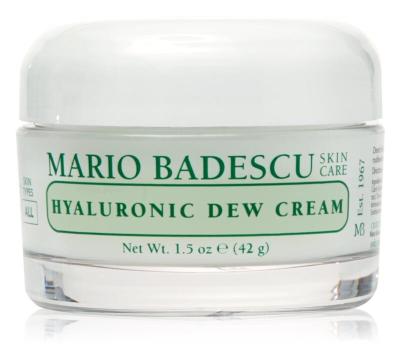 

Увлажняющий гель не содержит масла Mario Badescu Hyaluronic Dew Cream