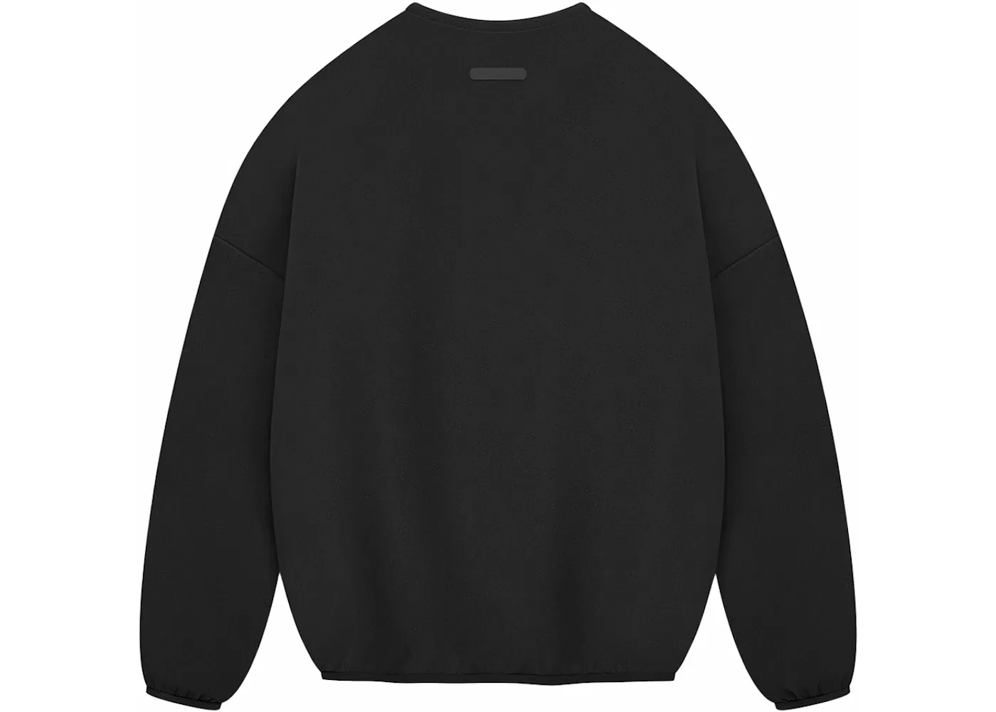 Мужской свитшот из велюрового флиса Fear of God Athletics, Black — фото 2