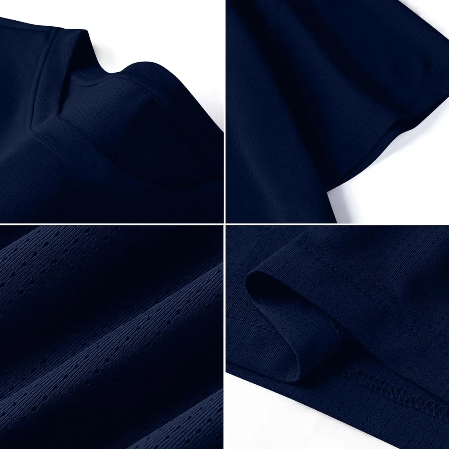Мужская классическая футболка с круглым вырезом Dress2You, Navy — фото 2