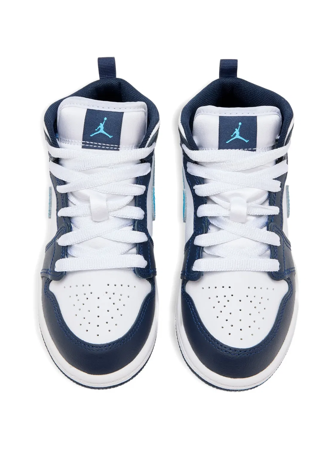 Кроссовки Air Jordan 1 Nike Kids, белый — фото 4