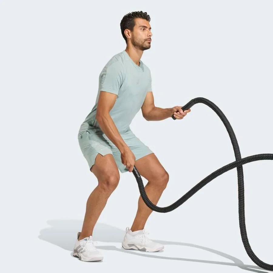 Шорты спортивные с принтом adidas, Разноцветный — фото 4