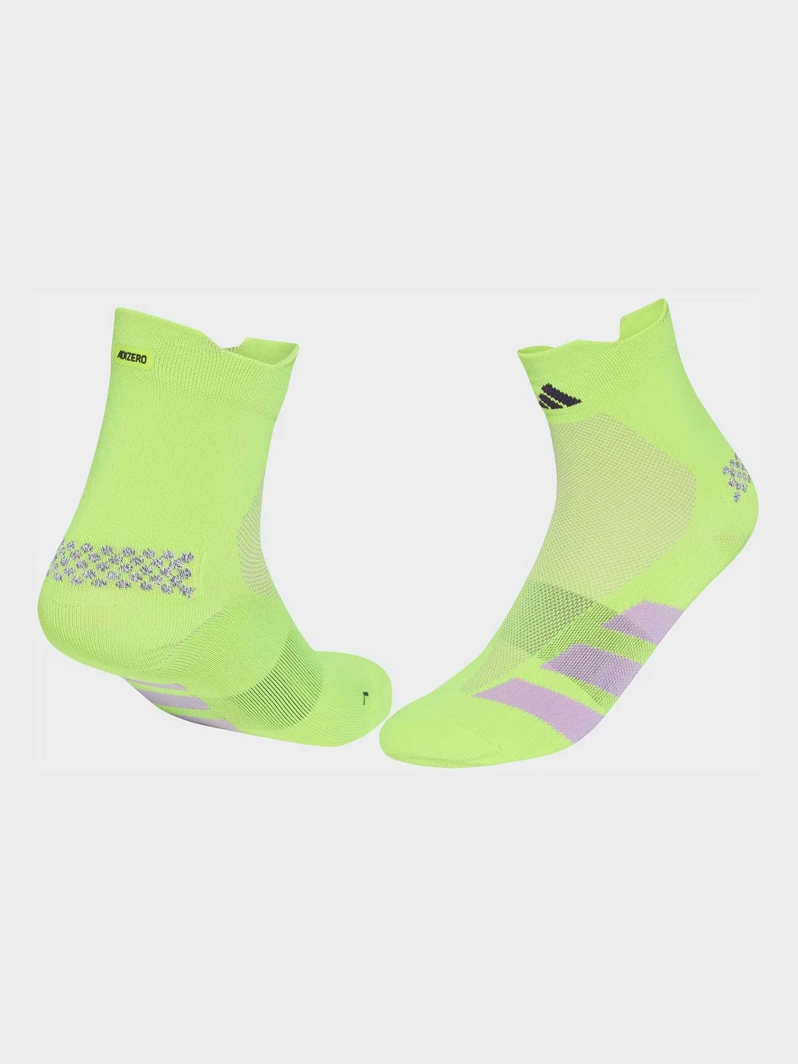 Носки спортивные Adizero Quarter Sock adidas, желтый — фото 4