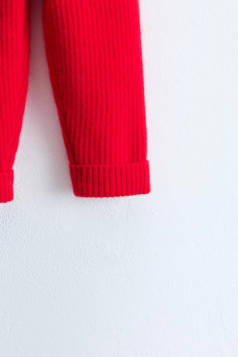 Леггинсы ZARA TIMELESS из 100% кашемира, Red — фото 3