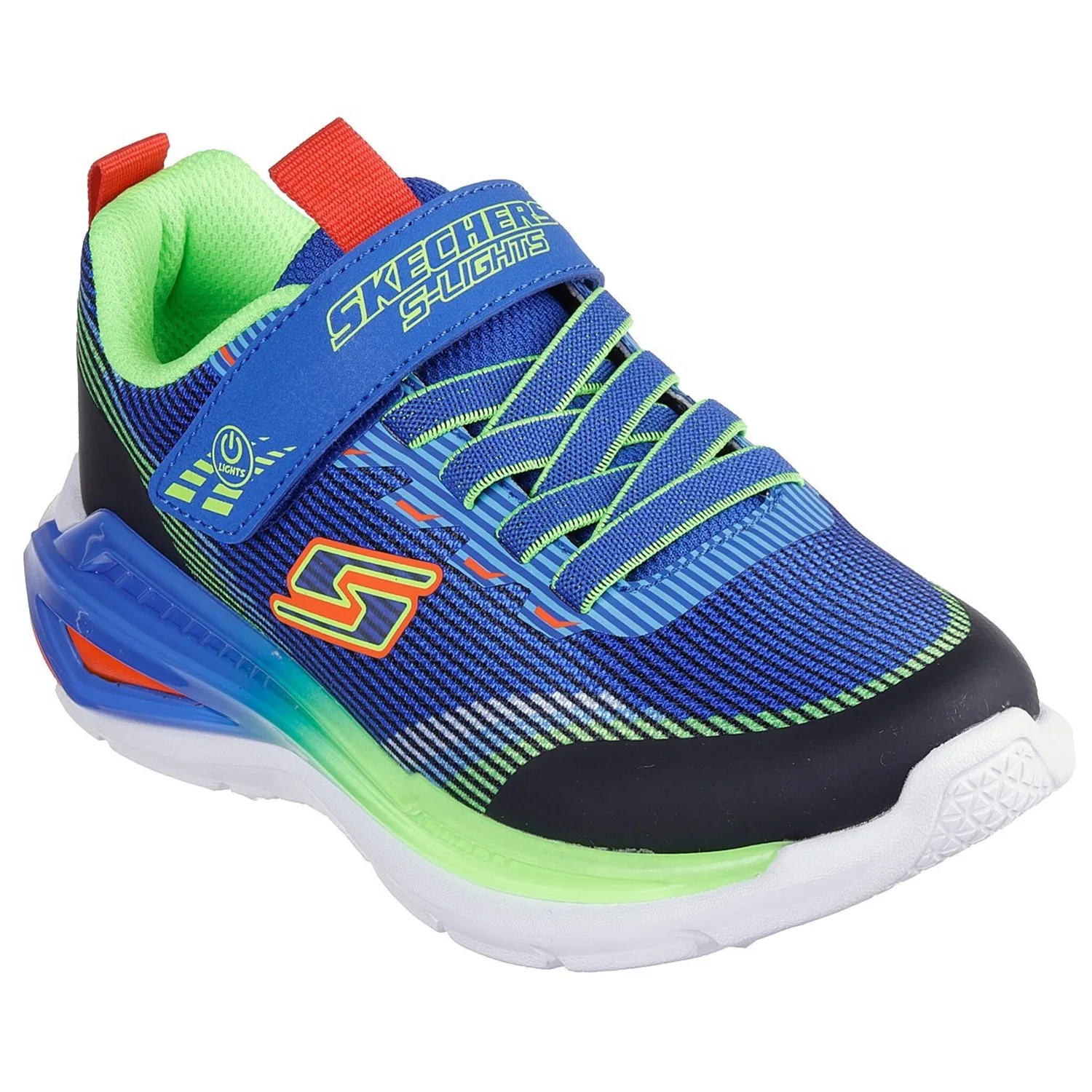 Детские кроссовки с подсветкой Skechers TRI-NAMICS 2.0, Blue Multicolor