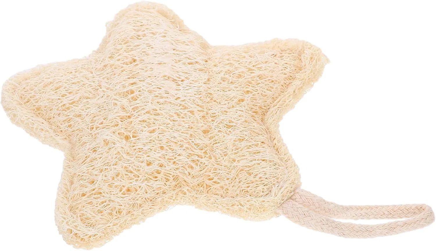 Мочалка для тела из люфы, Ciieeo, Рыбка, Beige