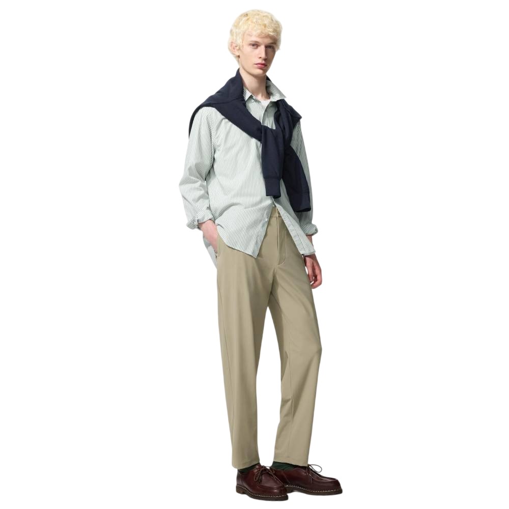 Брюки Uniqlo Ultra-stretch, 32 бежевый