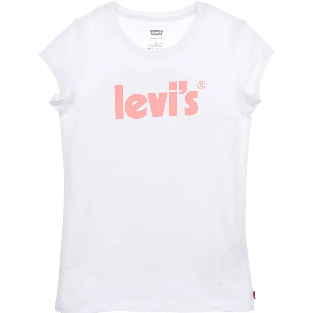 Футболка без рукавов Basic Poster Levi's, белый