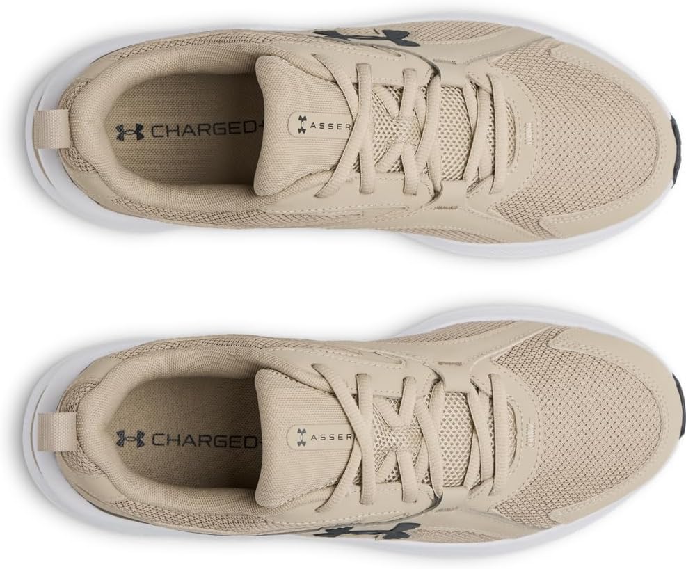 Мужские кроссовки Under Armour Charged Assert 11, черный/хаки — фото 4