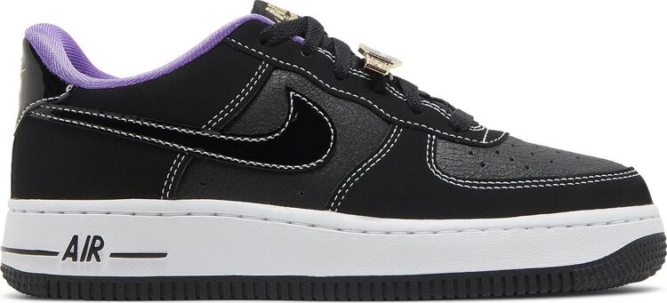 

Кроссовки Nike Air Force 1 LV8 GS 'World Champ - Lakers', черный