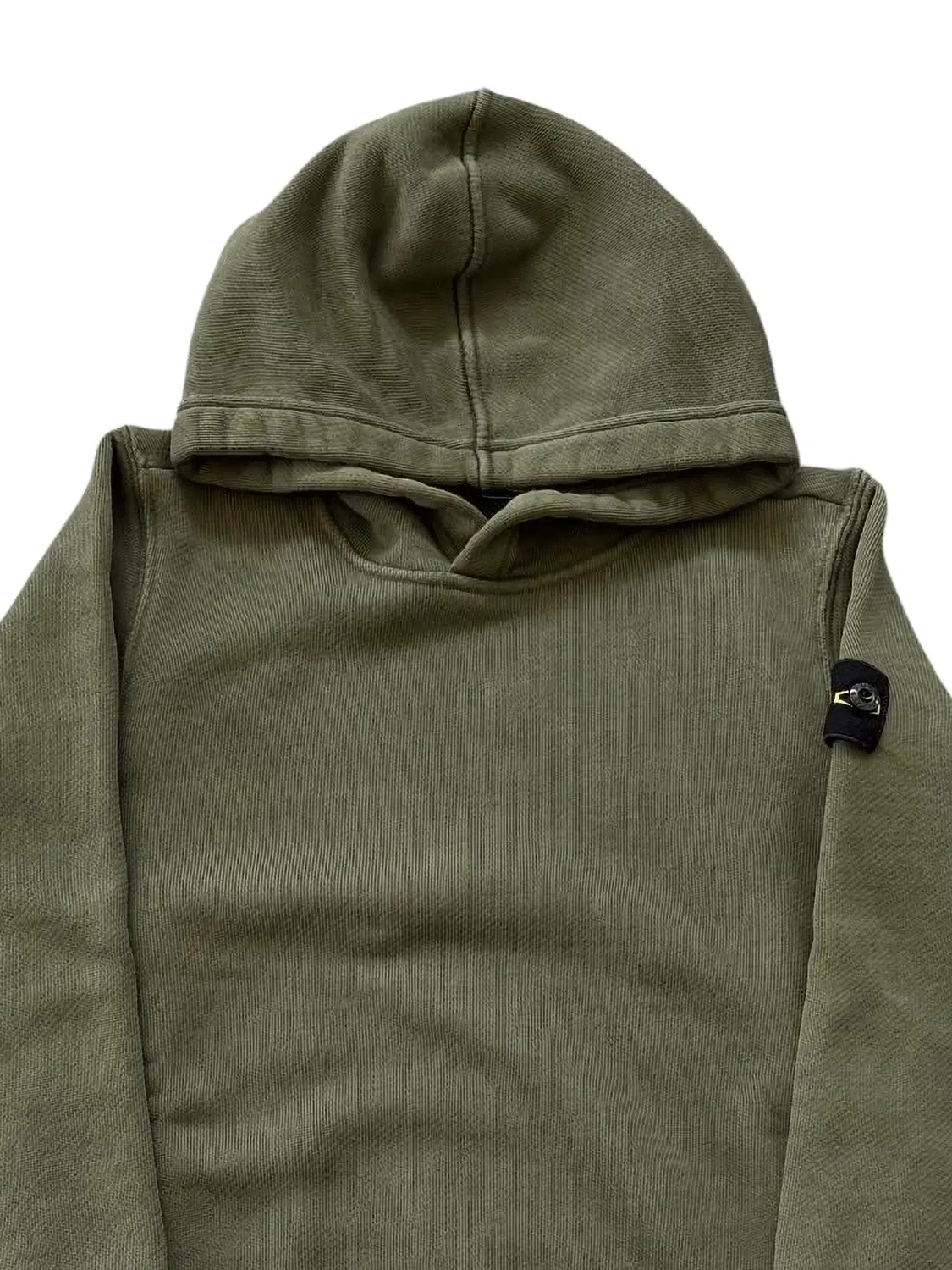 Худи с нашивкой Compass Stone Island Junior, зеленый — фото 2