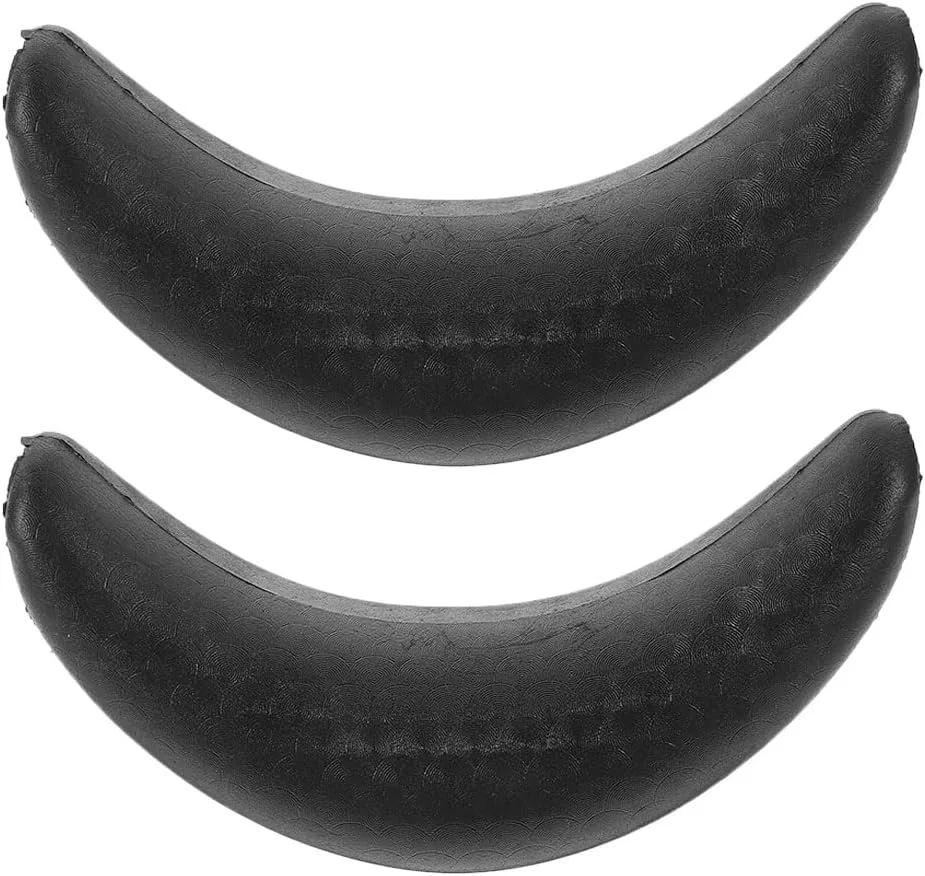 Подушка для шеи из резины HINTRMENT, 2 шт, черный, 18x9,5x7 см
