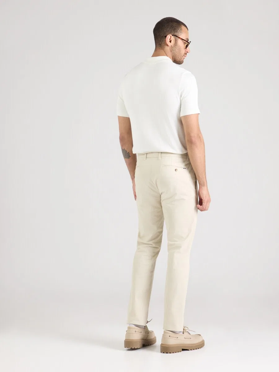 Брюки-чиносы Polo Ralph Lauren Slim fit, цвет песочный — фото 4