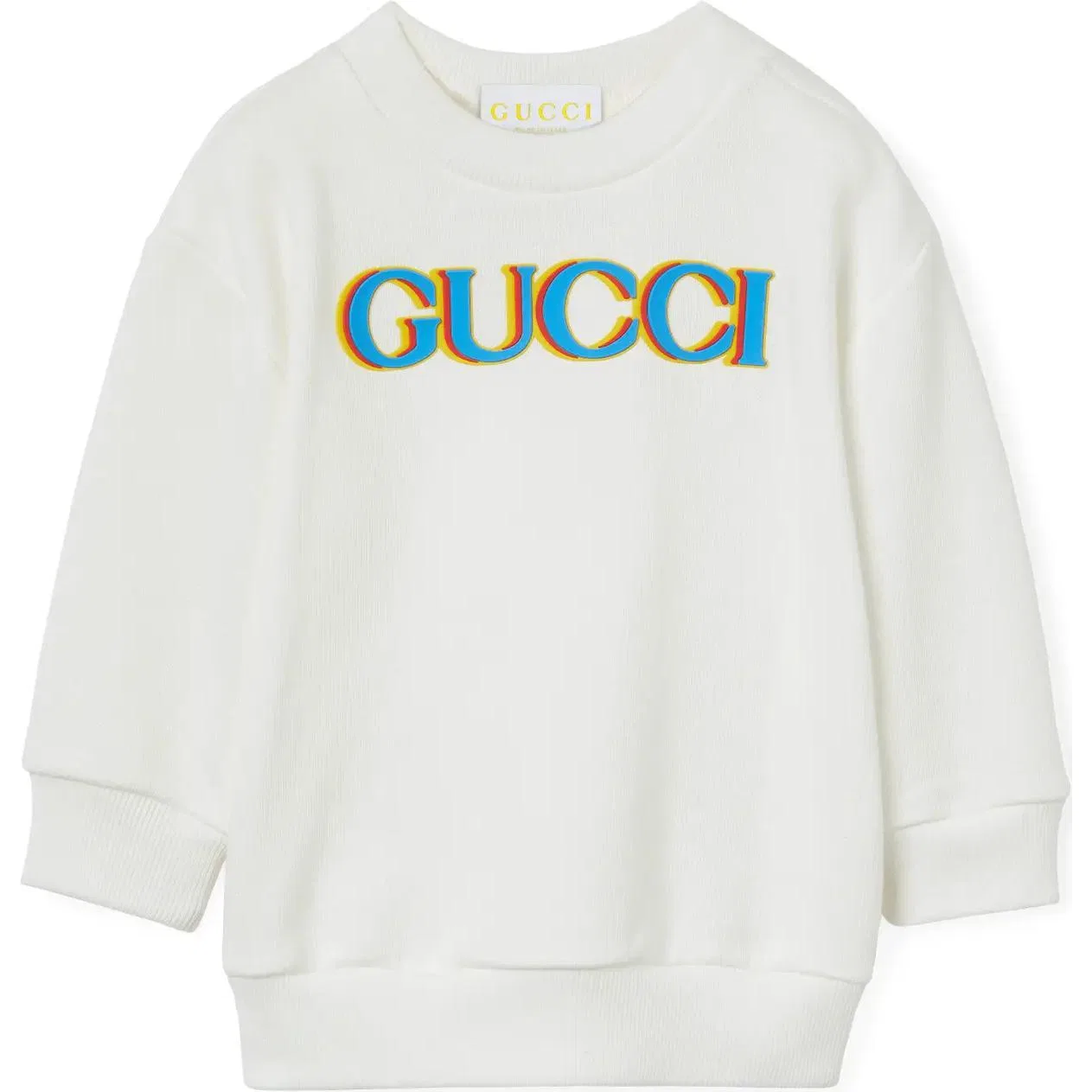 Детский свитшот белый Sweatshirt SS25 GUCCI