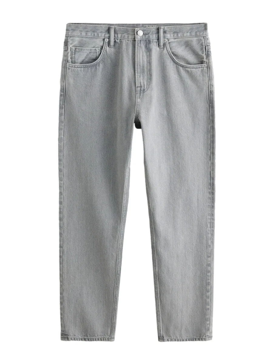 Джинсы Next Slim fit серого цвета