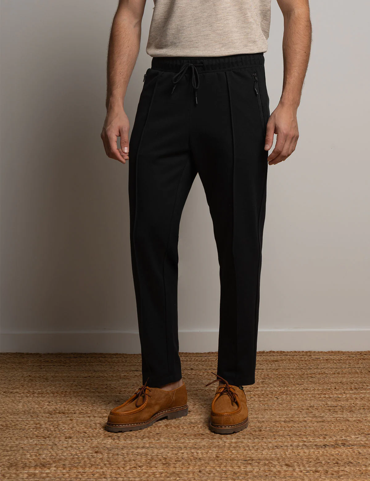 

Спортивные брюки U.S. Polo Assn White Label Bonded Interlock Jogger, черный