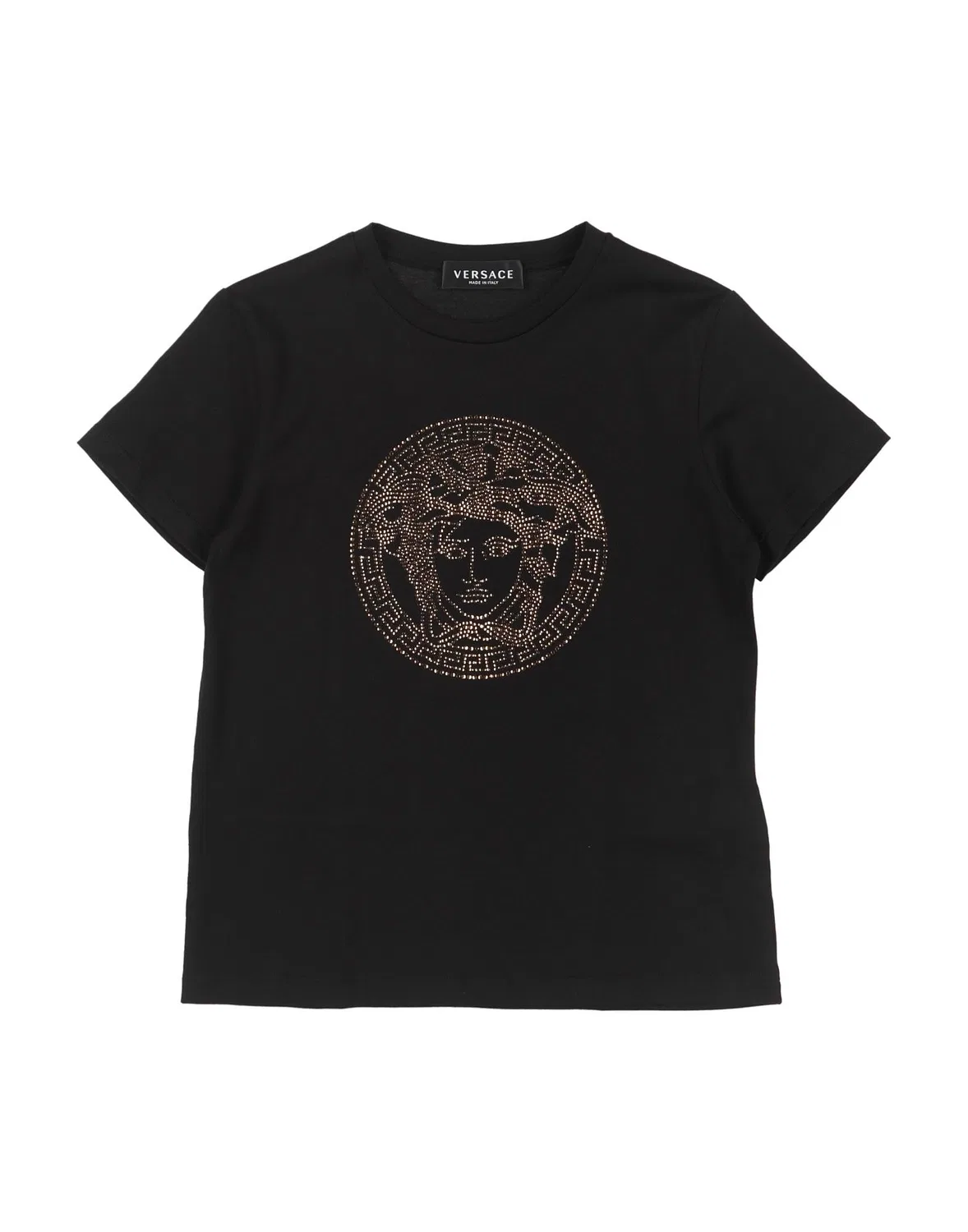 Футболка с принтом Versace Young, черный
