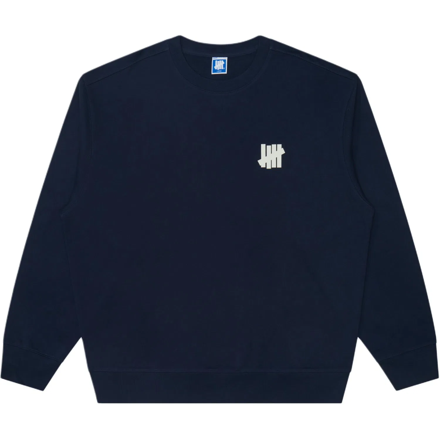 Детский свитшот с круглым вырезом Navy Blue UNDEFEATED