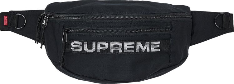 

Сумка Supreme Field Waist Bag Black, черный