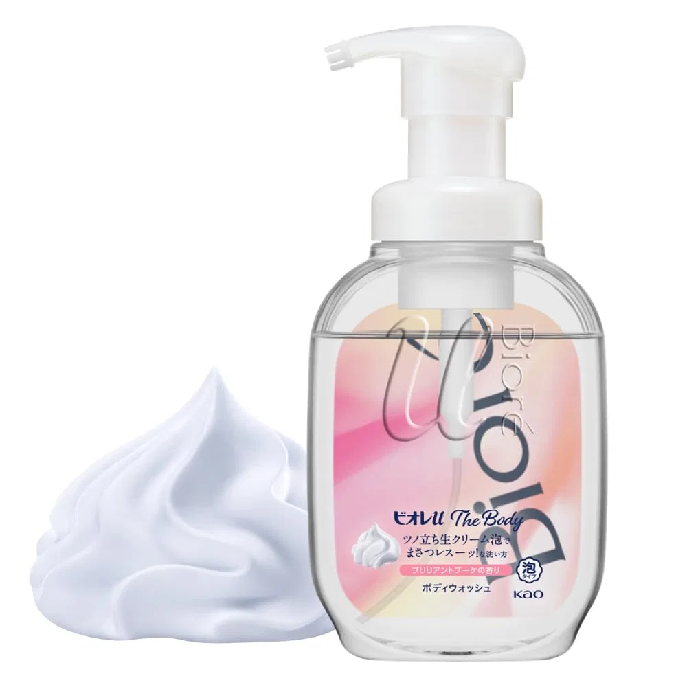 Пенка для душа Biore U The Body Foam Body Wash, 540 мл, Brilliant Bouquet