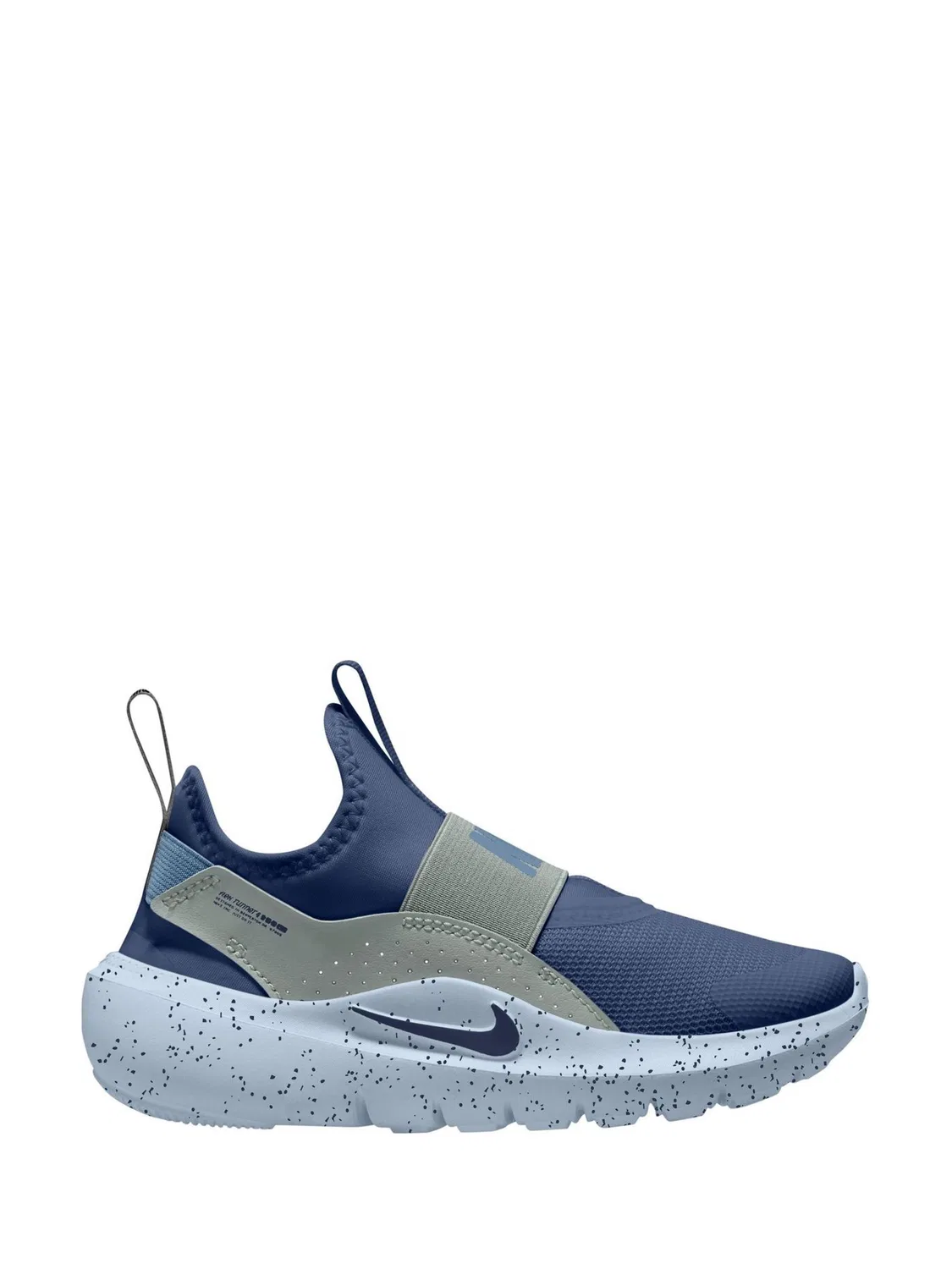 Кроссовки детские Flex Runner 4 Nike, темно-синий и зеленый