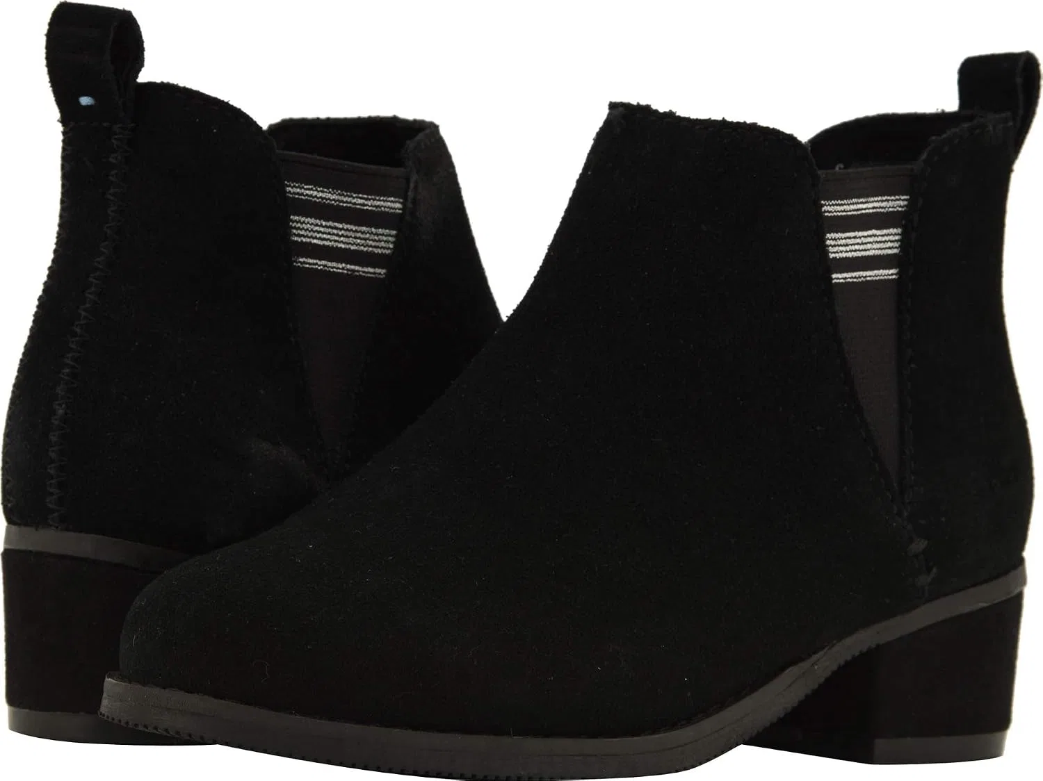 Детские ботинки для девочек Esme TOMS, Black